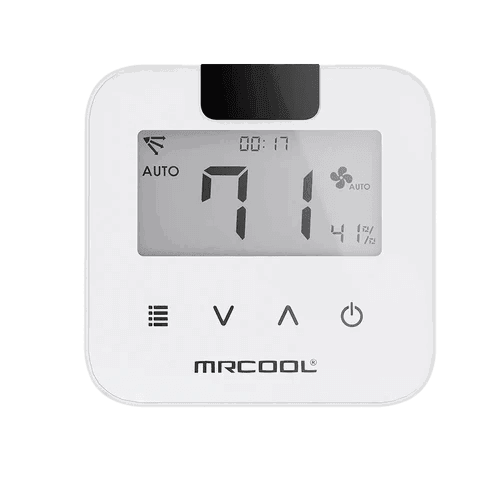 MrCool Mini Stat IR Thermostat for Ductless Mini Split - 2nd Gen - White - 