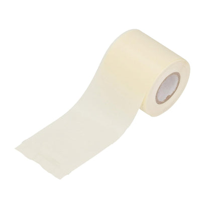 Durable non-adhesive PVC wrapping tape in off-white, 2 inch by 50 foot roll, used for wrapping copper piping, mini split line sets, and insulation.