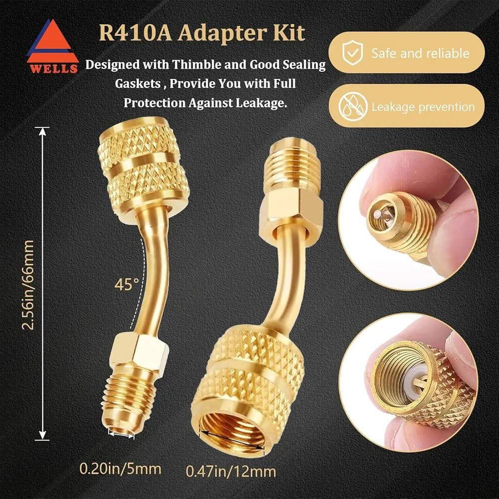 R410A Refrigerant Mini-Split Adapter 22-Piece Kit – MRCOOL DIY Direct