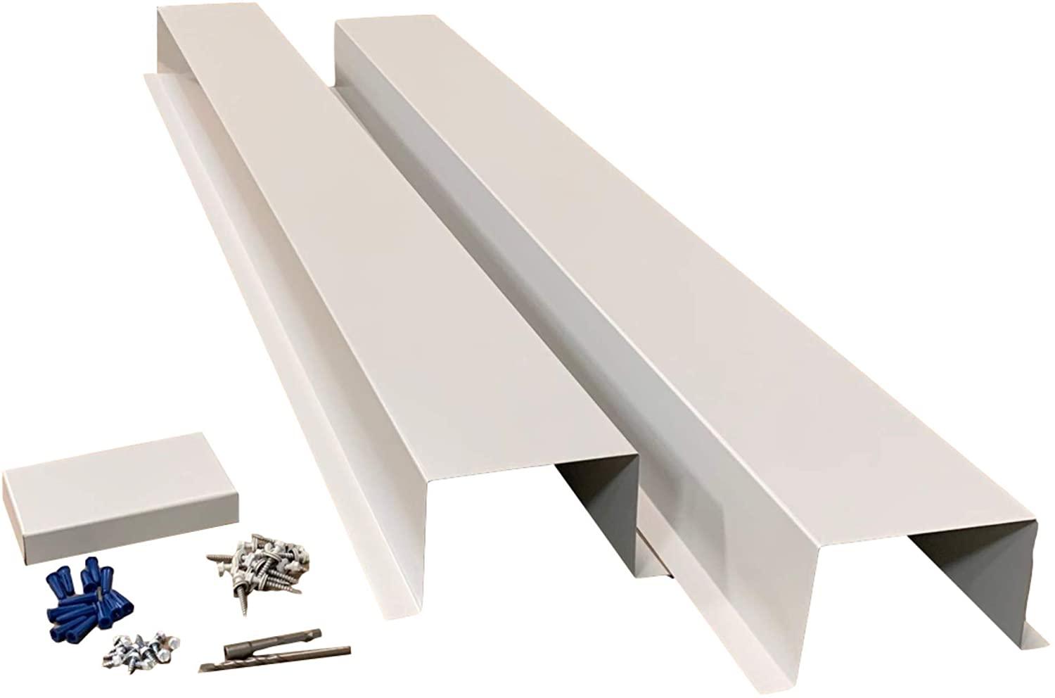 Residential Series - Painted Metal HVAC Line Set Covers - Premium Quality - 