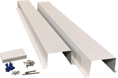 Residential Series - Painted Metal HVAC Line Set Covers - Premium Quality - 