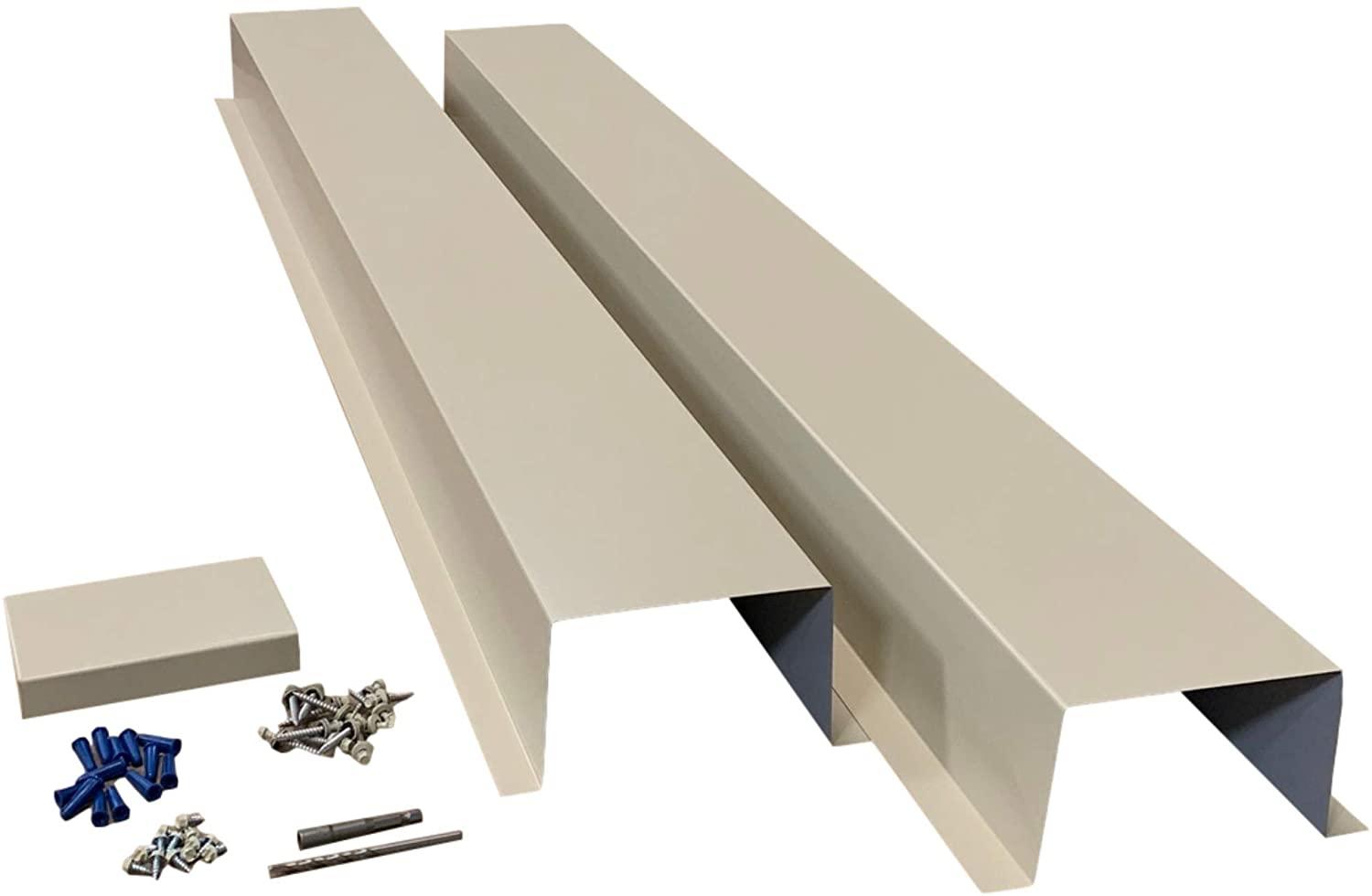 Residential Series - Painted Metal HVAC Line Set Covers - Premium Quality - 