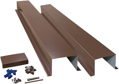 Residential Series - Painted Metal HVAC Line Set Covers - Premium Quality - 