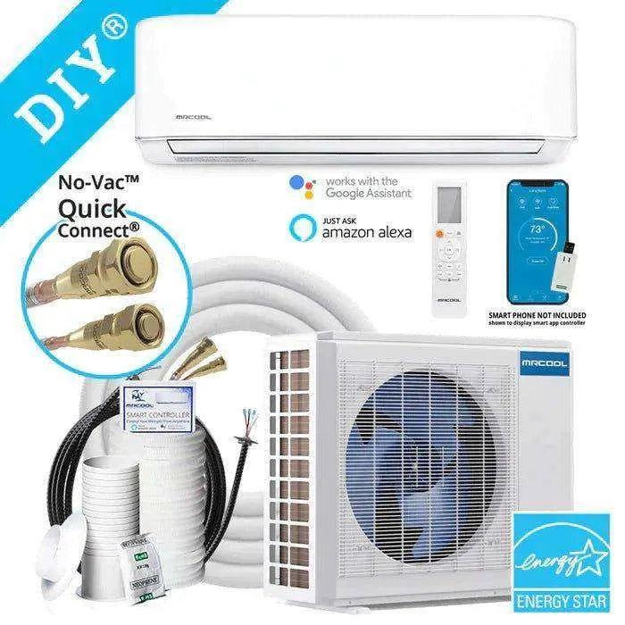 Scratch and Dent MRCOOL DIY 4th Gen 36K BTU, 3 Ton, 18 SEER, Ductless Mini-Split Heat Pump Complete System (SD-DIY-36-HP-WM-230C25) - 