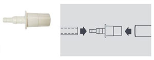 Rectorseal FP2040 - Aspen Xtra FP2040 3/4 Inch to 3/8 Inch or 1/4 Inch (20mm-10mm or 6mm) Tube Adapter (3 per pack)