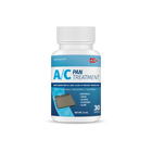 A/C pan treatment tabs for HVAC condensate drain pans to help prevent clogs sludge odors and overflow
