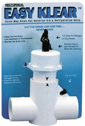 Rectorseal 97585 Easy Klear 3-Way Valve – MRCOOL DIY Direct