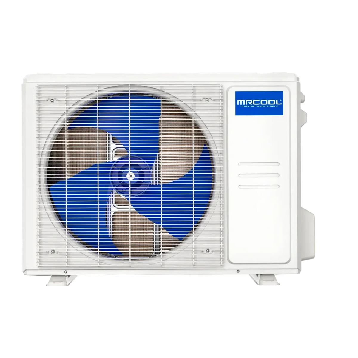 MRCOOL EZPRO condenser with wall line set – pre-charged R-454B outdoor unit for 5th Gen DIY mini split systems