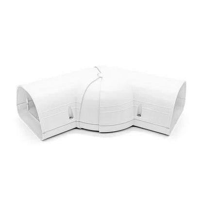 Fortress LD122 adjustable 45-90 degree elbow for HVAC duct systems in multiple color options.