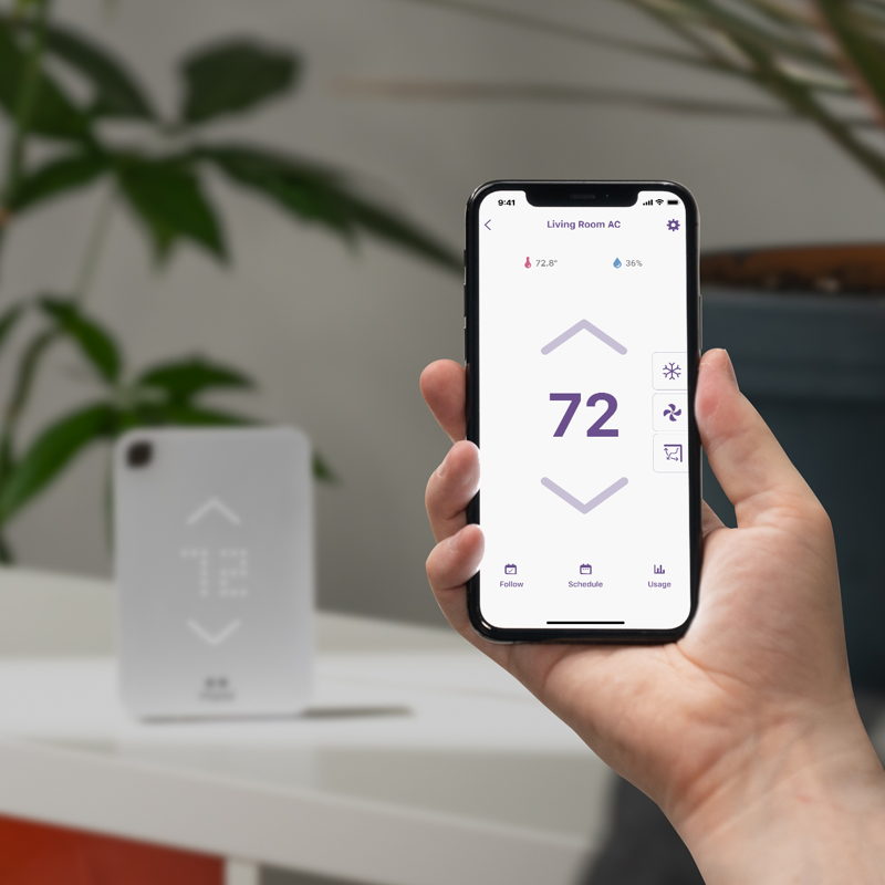 Mysa Smart Thermostat for Mini-Split Heat Pumps & AC – Smart Climate Control at Your Fingertips