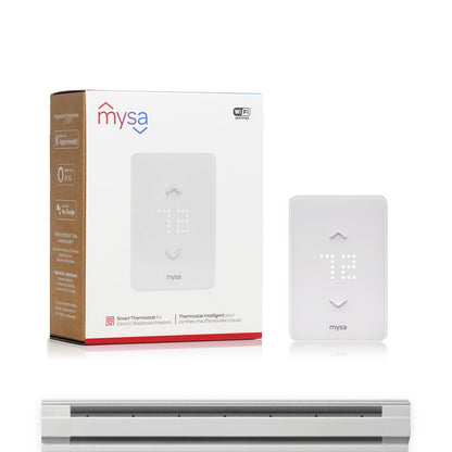 Mysa Smart Thermostat for Mini-Split Heat Pumps & AC – Smart Climate Control at Your Fingertips