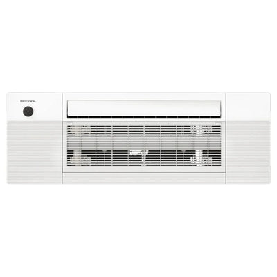 MRCOOL ceiling cassette air handler – compact and efficient design for discreet HVAC performance in residential or commercial spaces.