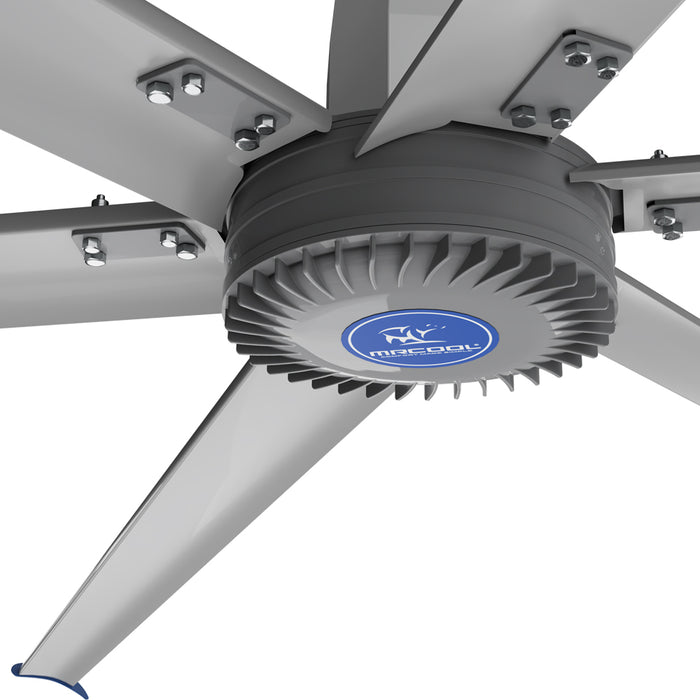 MRCOOL 24 Ft Industrial HVLS Ceiling Fan – Covers 5,577 Sq Ft