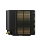 rear connection side of MRCOOL 36K Signature Series heat pump condenser