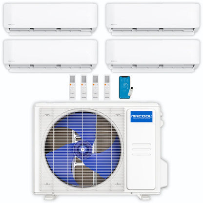MRCOOL 4-Zone DIY Mini Split System with Air Handlers