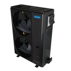 MRCOOL Universal Series 5 ton 60k BTU outdoor heat pump condenser angled perspective view