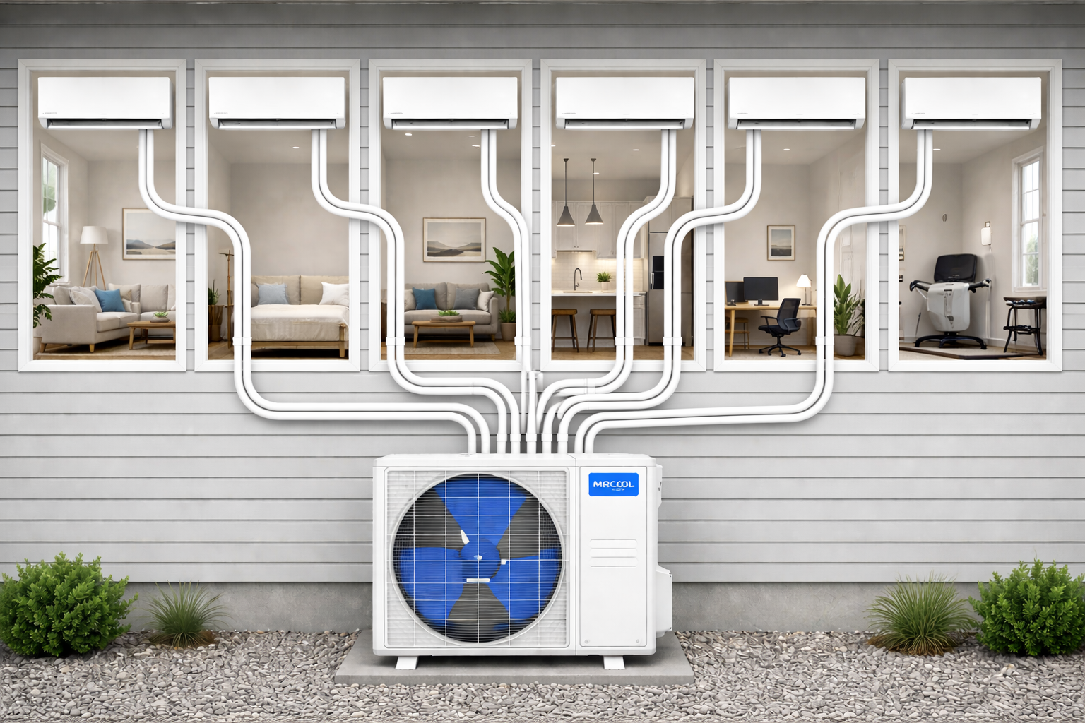 MRCOOL 5th Gen 6-Zone DIY Mini Split | New for 2025 | ENERGY STAR ...