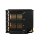 side coil view of MRCOOL 60K condenser showing airflow and coil design