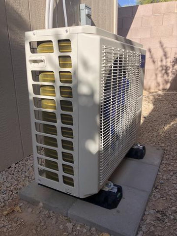 Condensor Risers MRCOOL Condenser Mounting Options – Wall, Pad, Stand & Brackets ...