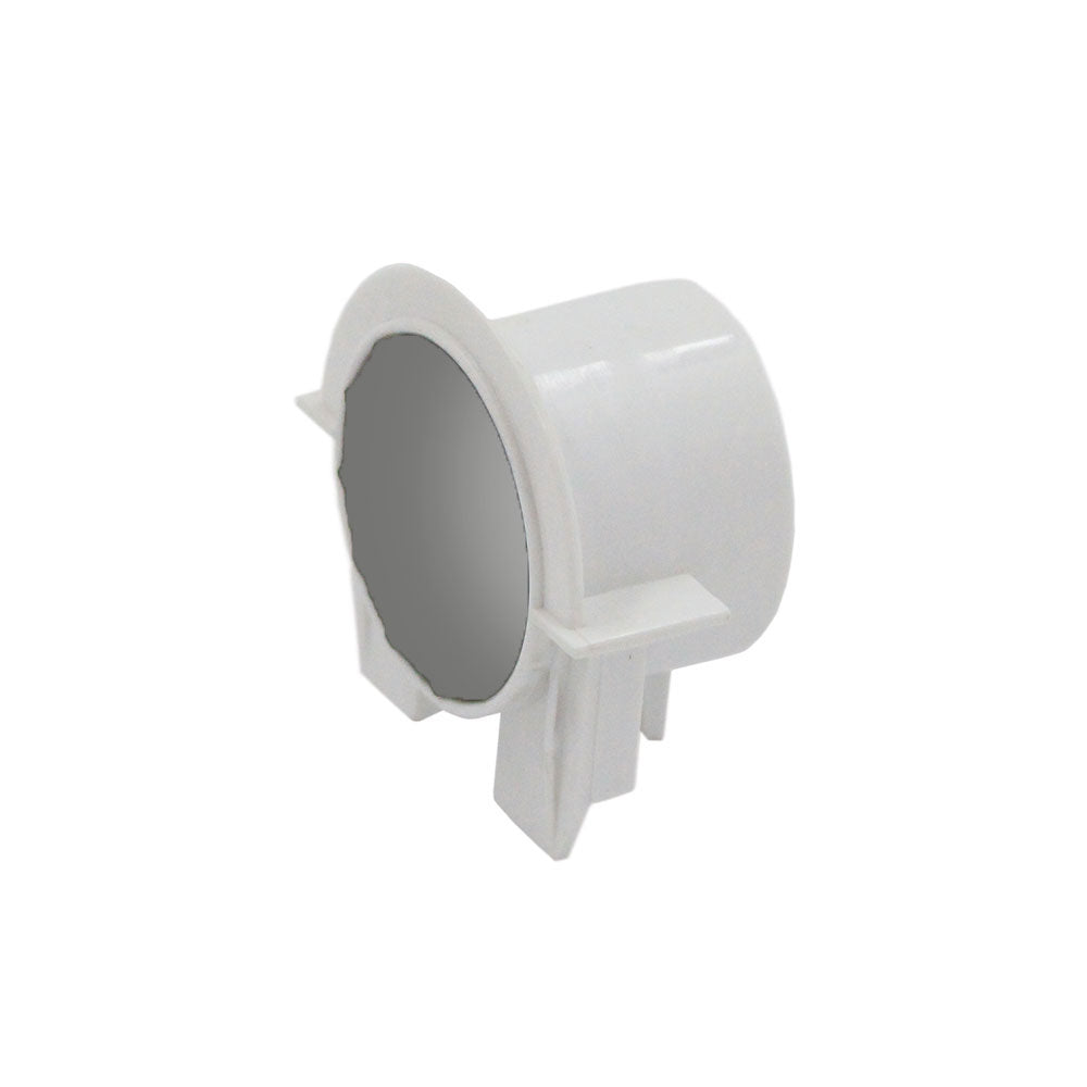 Side angle view of MRCOOL crossflow fan blower bearing mounting bracket