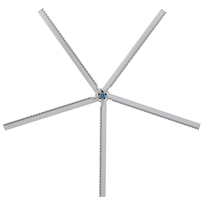 Mounting hardware options for MRCOOL Cool Blade on I-beam, square steel, or concrete structures.