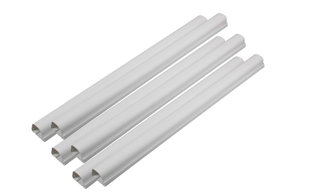 Fortress Line Guard Straight Piece – White | MRCOOL Compatible