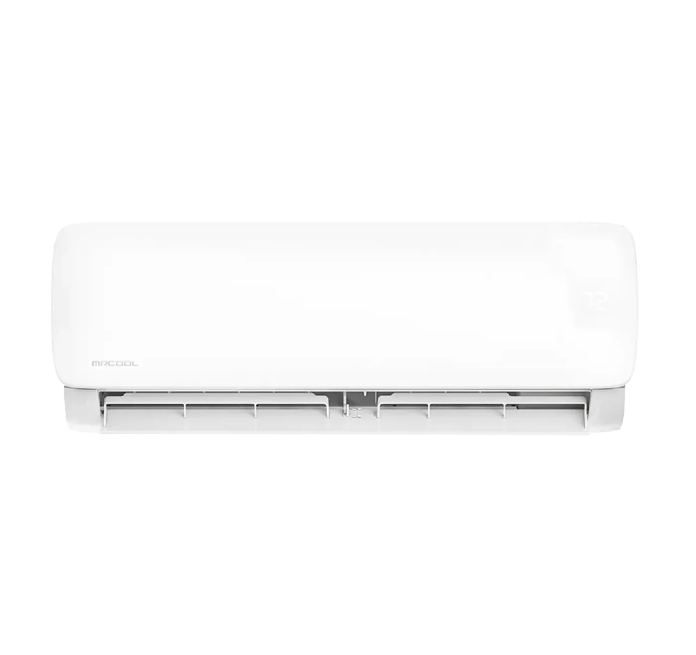 Front view of MRCOOL Easy Pro 9K BTU indoor mini split air handler