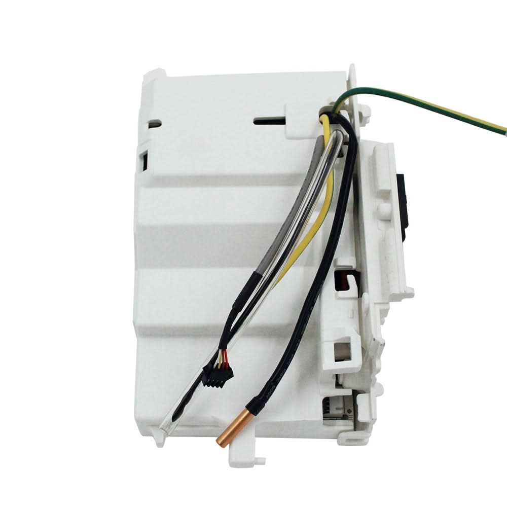 Control board subassembly showing installation orientation inside MRCOOL EZPRO wall mounted air handler
