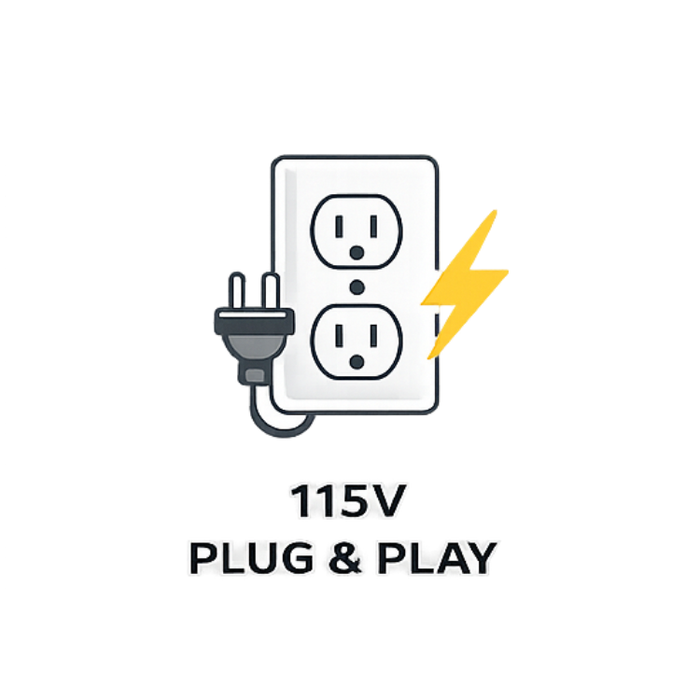 115V PLUG & PLAY