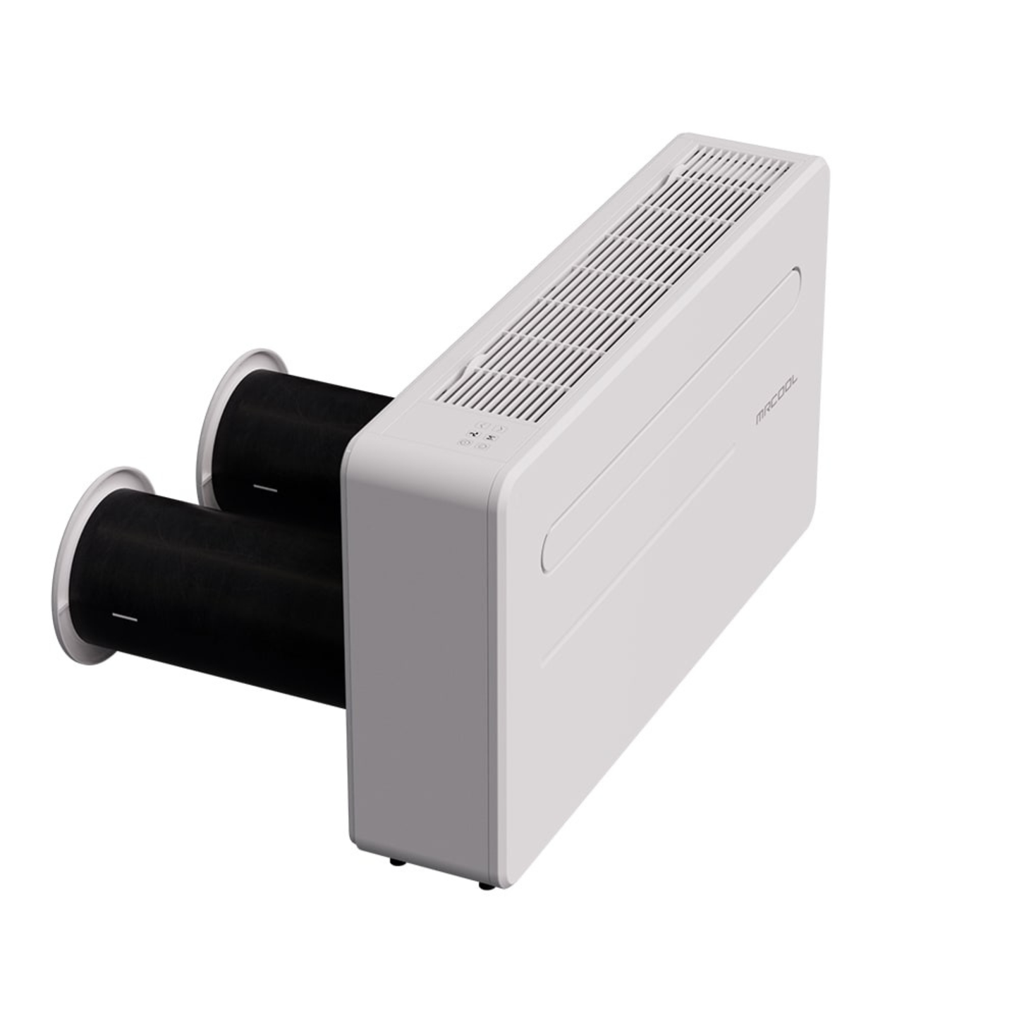 MRCOOL Monoblock through-wall vent connection design for no outdoor condenser installation