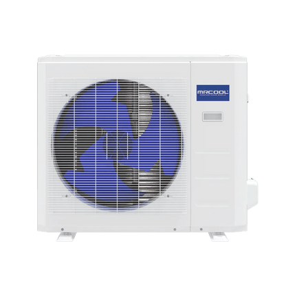 Professional installation of MRCOOL® Olympus E Star 24K single-zone mini split system.