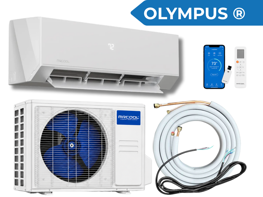 MRCOOL Olympus Series professional ductless mini split system for contractor installation