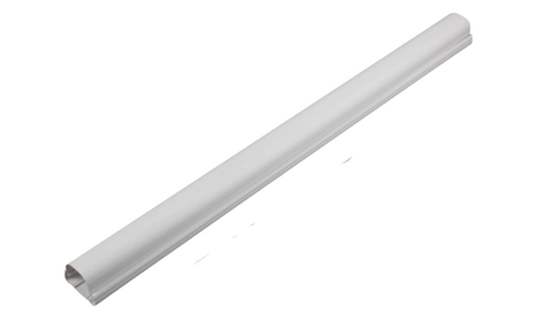 Fortress Line Guard Straight Piece – White | MRCOOL Compatible