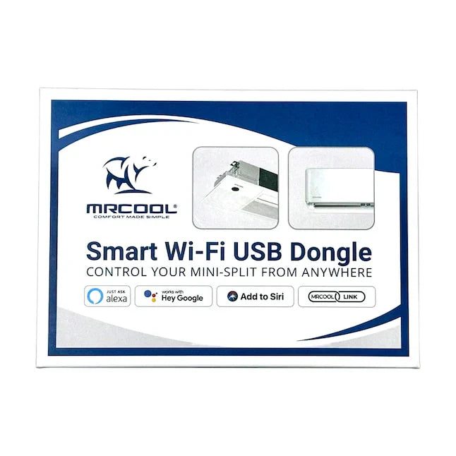 MRCOOL SmartHVAC WiFi USB controller for DIY mini split systems compatible with Alexa and Google Assistant