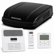 MRCOOL® TravelCool™ 15,000 BTU RV Inverter Heat Pump Ducted Bundle – Black – 115V WiFi, R-32- MRDHP15KD-DCW