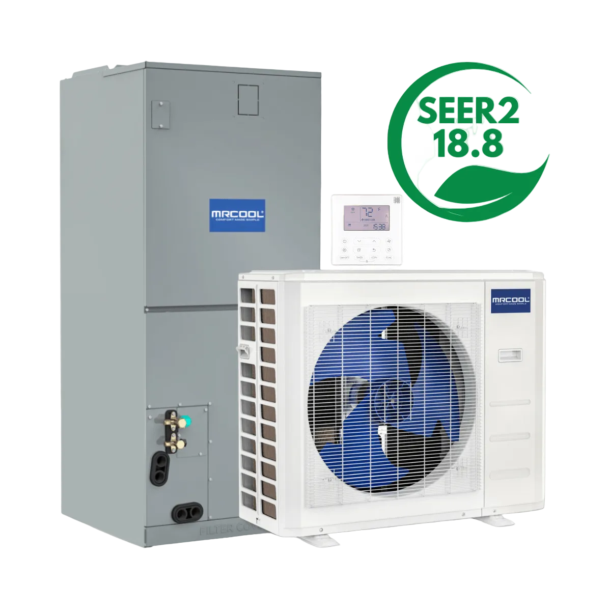 MRCOOL VersaPro 2nd Gen Central Ducted Heat Pump High Efficiency mrcool-versapro-2nd-gen-central-ducted-heat-pump-high-efficiency
