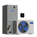 MRCOOL VersaPro 2nd Gen 18,000 BTU central ducted heat pump system with pre-charged condenser and air handler