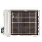 MRCOOL VersaPro 2nd Gen 48,000 BTU outdoor heat pump condenser rear view of condenser