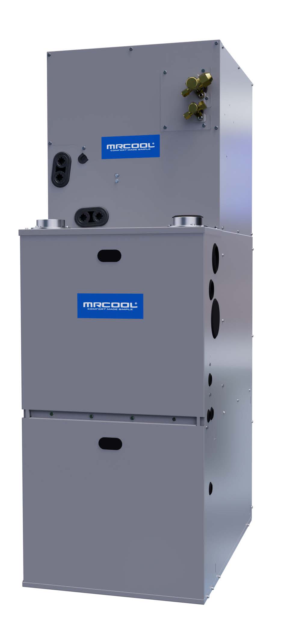 Pre-installed TXV and No-Vac line set connections on MRCOOL Pre-Charged Coil for easy DIY installation