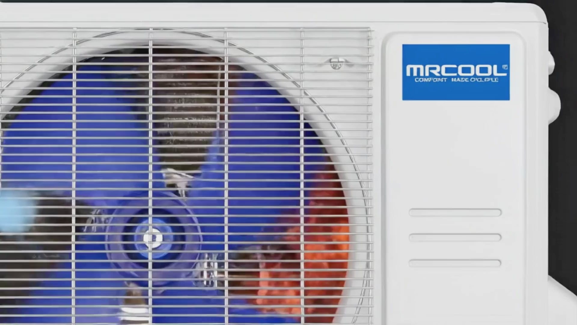 Load video: Video showcasing the MRCOOL 5th Gen DIY Hyper Heat Single Zone mini split system, including -22°F heating performance, 12K and 18K BTU options, wall-mounted and ceiling cassette air handlers, and DIY installation with pre-charged R-454B Quick Connect line sets.