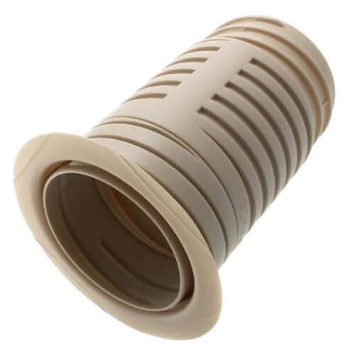 Telescoping HVAC wall sleeve RectorSeal 83017 extended — durable PVC sleeve for MRCOOL DIY mini-split drain line penetration and condensate management.