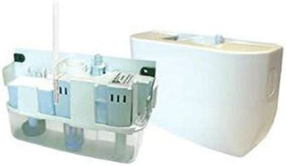RectorSeal Ghost External condensate pump with removable reservoir and internal components for easy maintenance