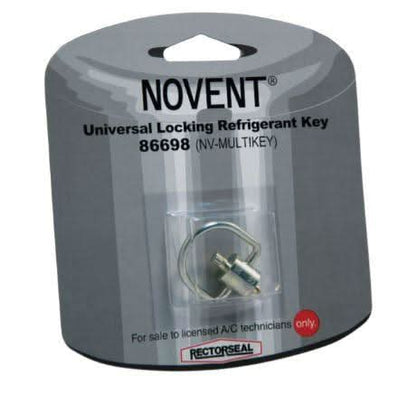 RectorSeal 86698 Novent multi key tool for unlocking HVAC refrigerant locking caps
