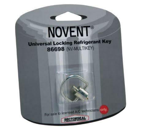 RectorSeal 86698 Novent multi key tool for unlocking HVAC refrigerant locking caps