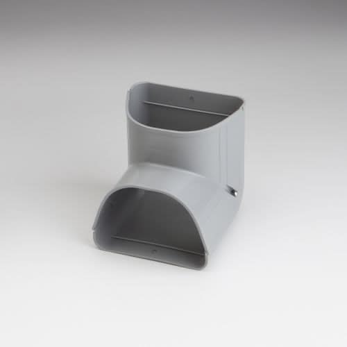 RectorSeal Fortress 4.5 inch gray 90 degree in vertical elbow LD122 for mini split lineset cover system
