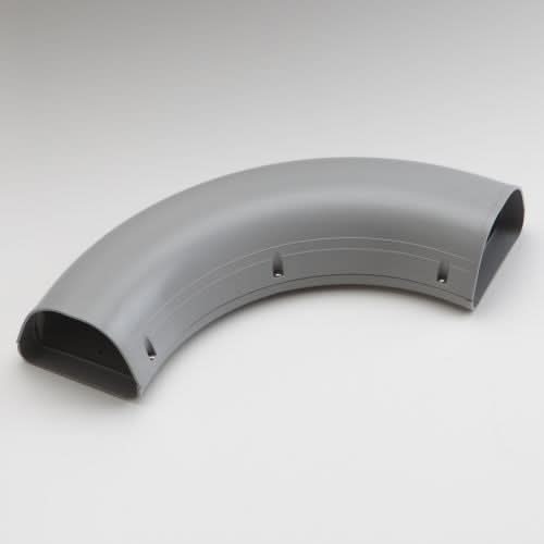 RectorSeal Fortress 4.5 inch gray 90 degree sweep elbow LD122 for mini split lineset cover system
