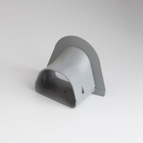 RectorSeal Fortress 4.5 inch gray soffit inlet LD122 for mini split lineset cover system