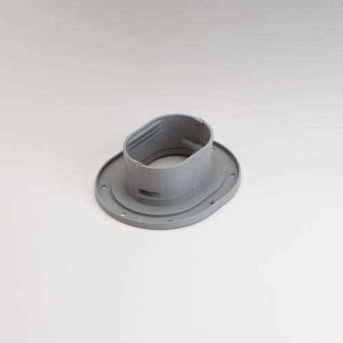 RectorSeal Fortress 4.5 inch gray wall flange LD122 for mini split lineset cover system