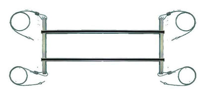 RectorSeal RAD REH66 66 inch universal HVAC equipment hanger with suspension cables