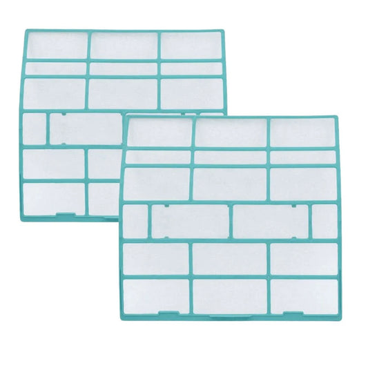 Reusable washable air filter 2-pack for MrCool 36k (3-ton) wall mounted air handlers, compatible with models A-36-HP-WMAH-230C and DIY-36-HP-MWAH-230B.